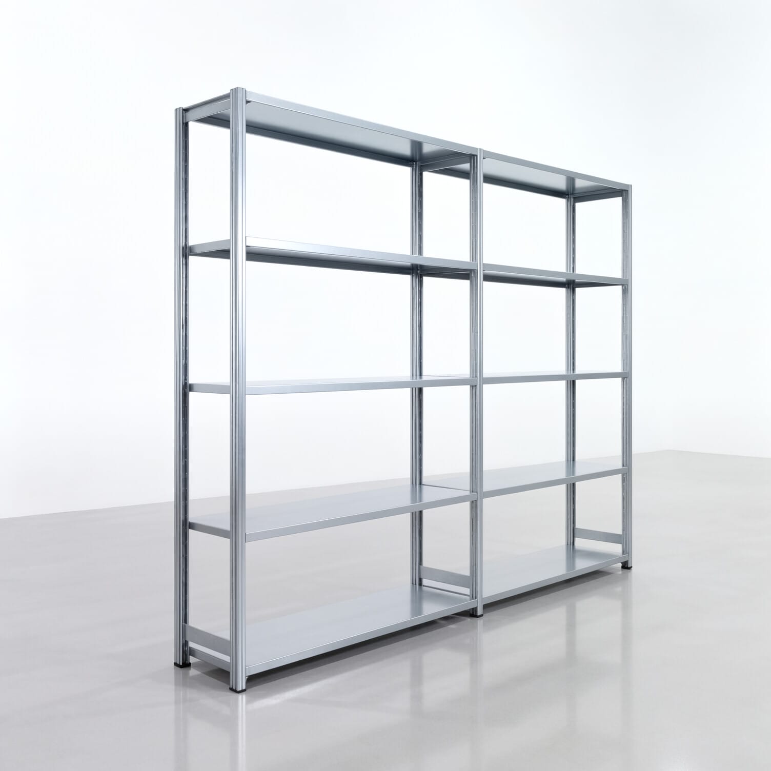 Legbordstelling FBX 4000, H: 2.000 mm, B: 2.626 mm, D: 400 mm, Niveaus: 5