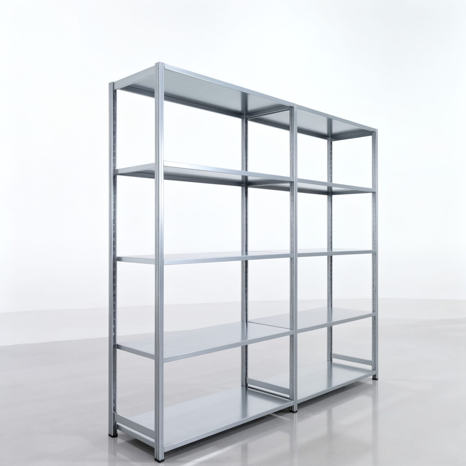 Legbordstelling FBX 4000, H: 2.350 mm, B: 2.626 mm, D: 600 mm, Niveaus: 5