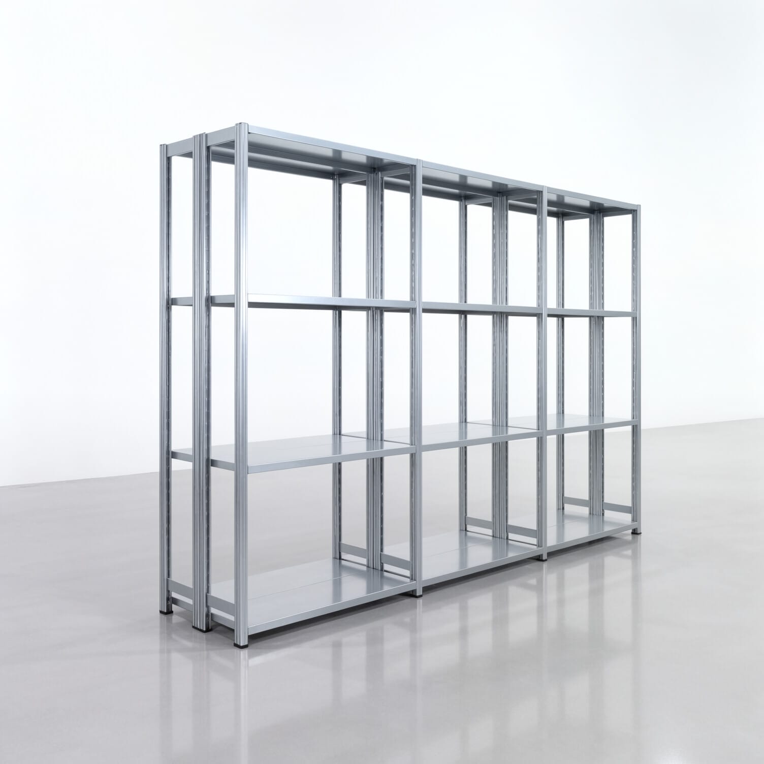 Legbordstelling FBX 4000, H: 2.000 mm, B: 3.023 mm, D: 300 mm, Niveaus: 4