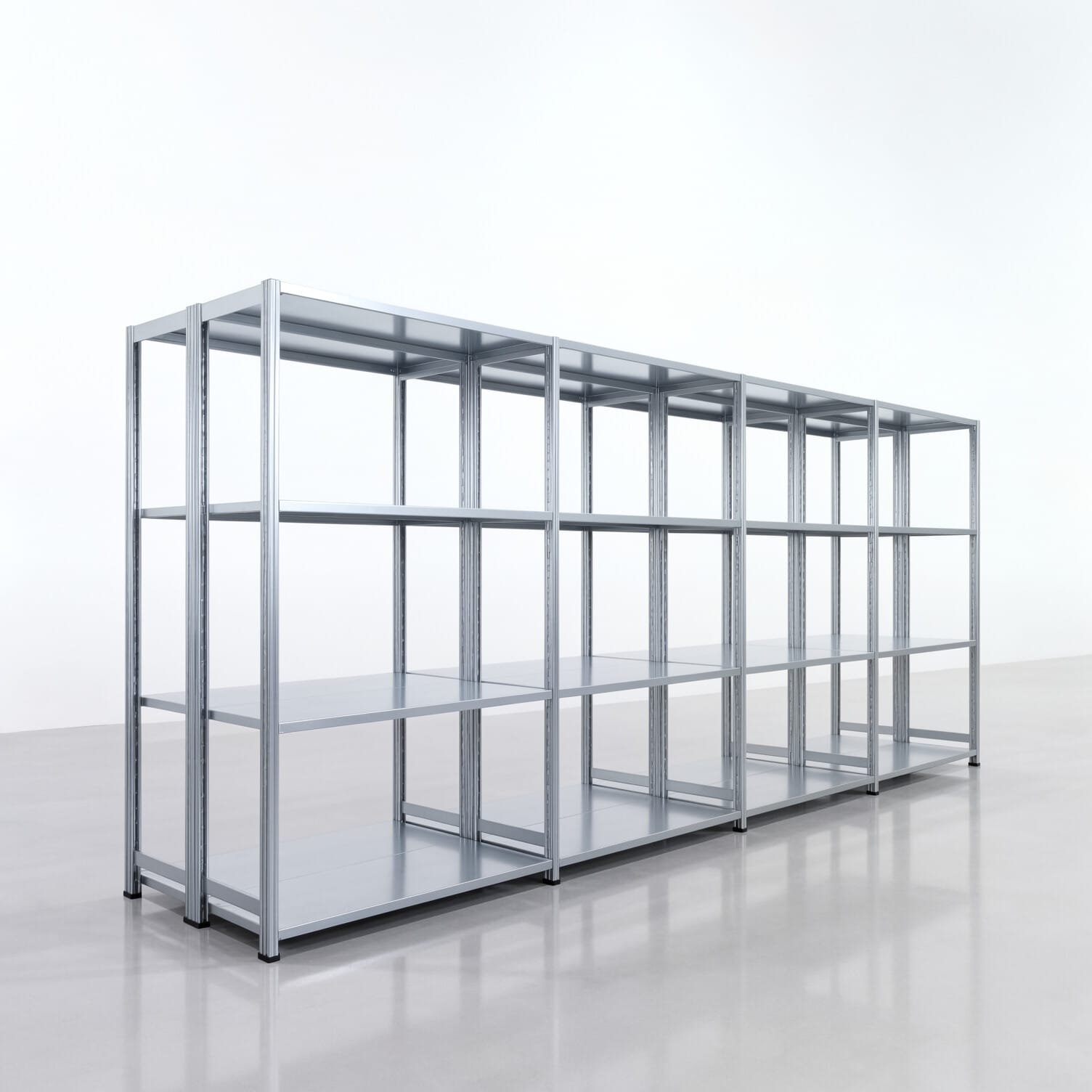 Legbordstelling FBX 4000, H: 2.000 mm, B: 4.820 mm, D: 500 mm, Niveaus: 4