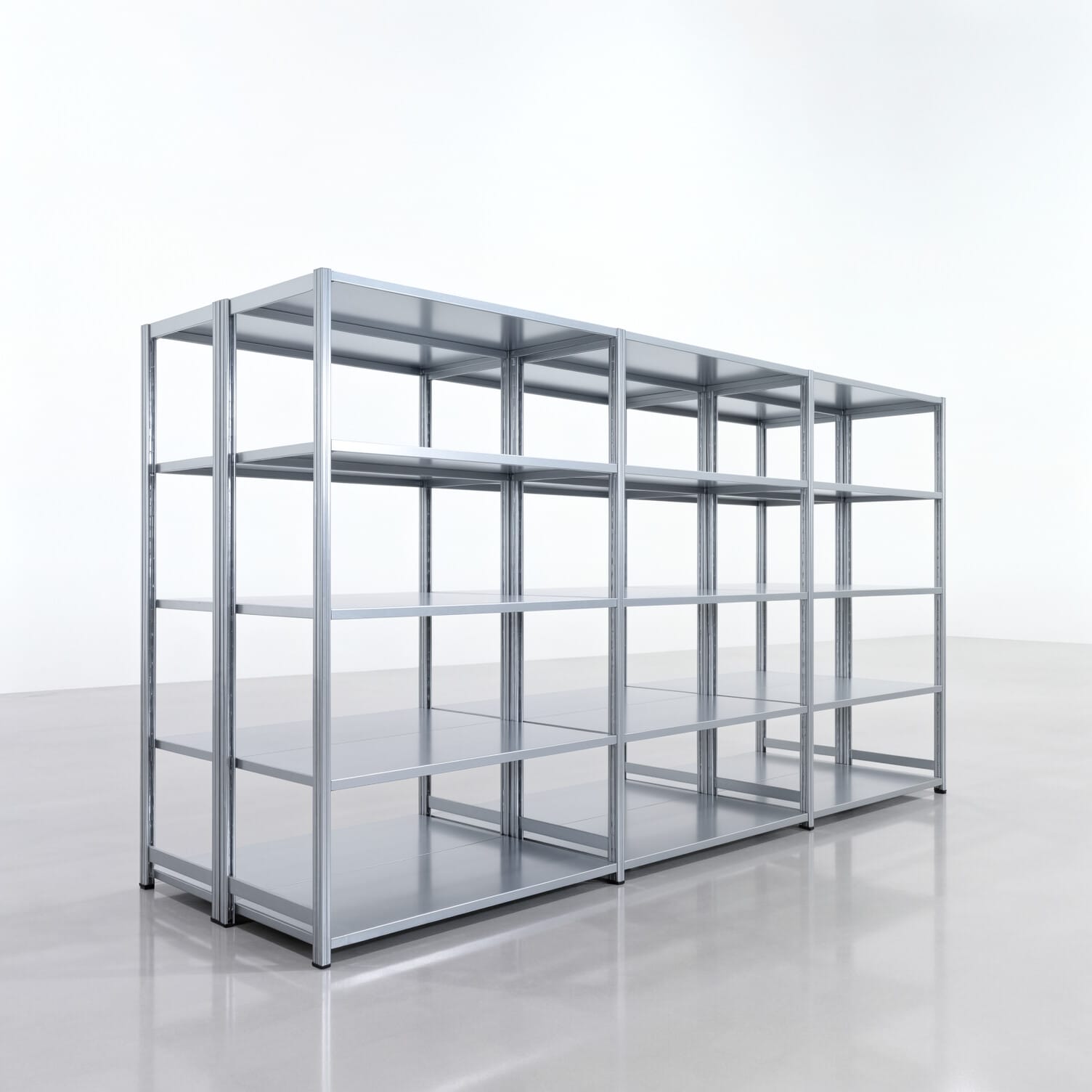 Legbordstelling FBX 4000, H: 2.000 mm, B: 3.923 mm, D: 600 mm, Niveaus: 5