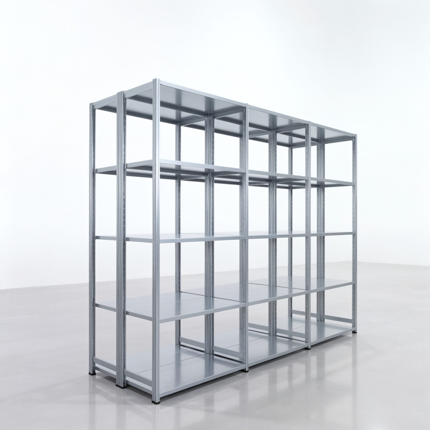 Legbordstelling FBX 4000, H: 2.350 mm, B: 3.023 mm, D: 500 mm, Niveaus: 5