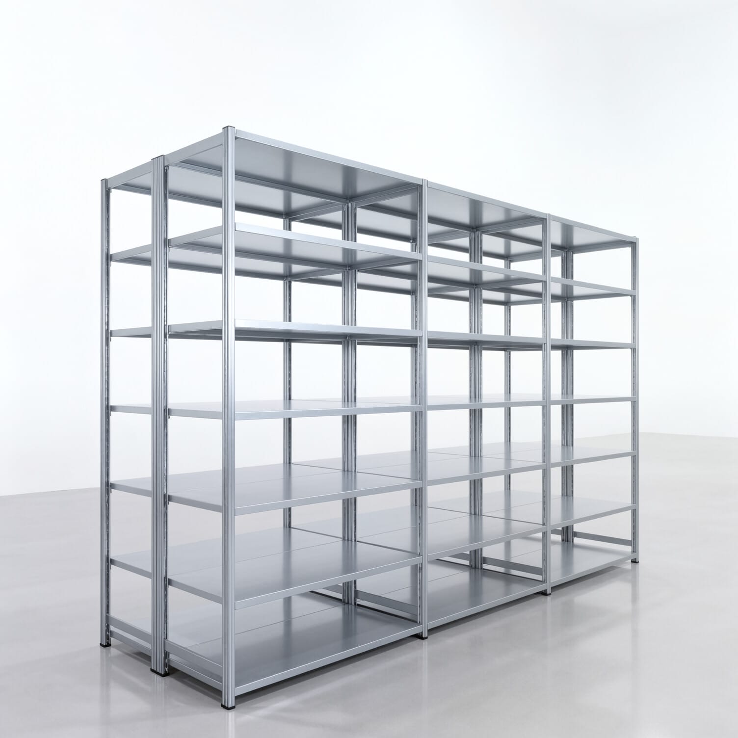 Legbordstelling FBX 4000, H: 2.350 mm, B: 3.623 mm, D: 600 mm, Niveaus: 7