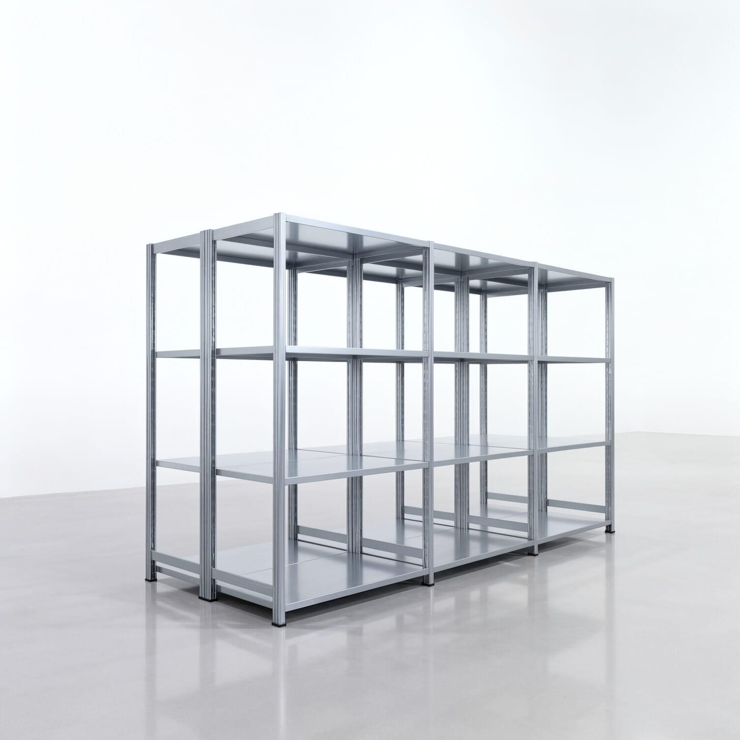Legbordstelling FBX 4000, H: 1.750 mm, B: 3.023 mm, D: 600 mm, Niveaus: 4