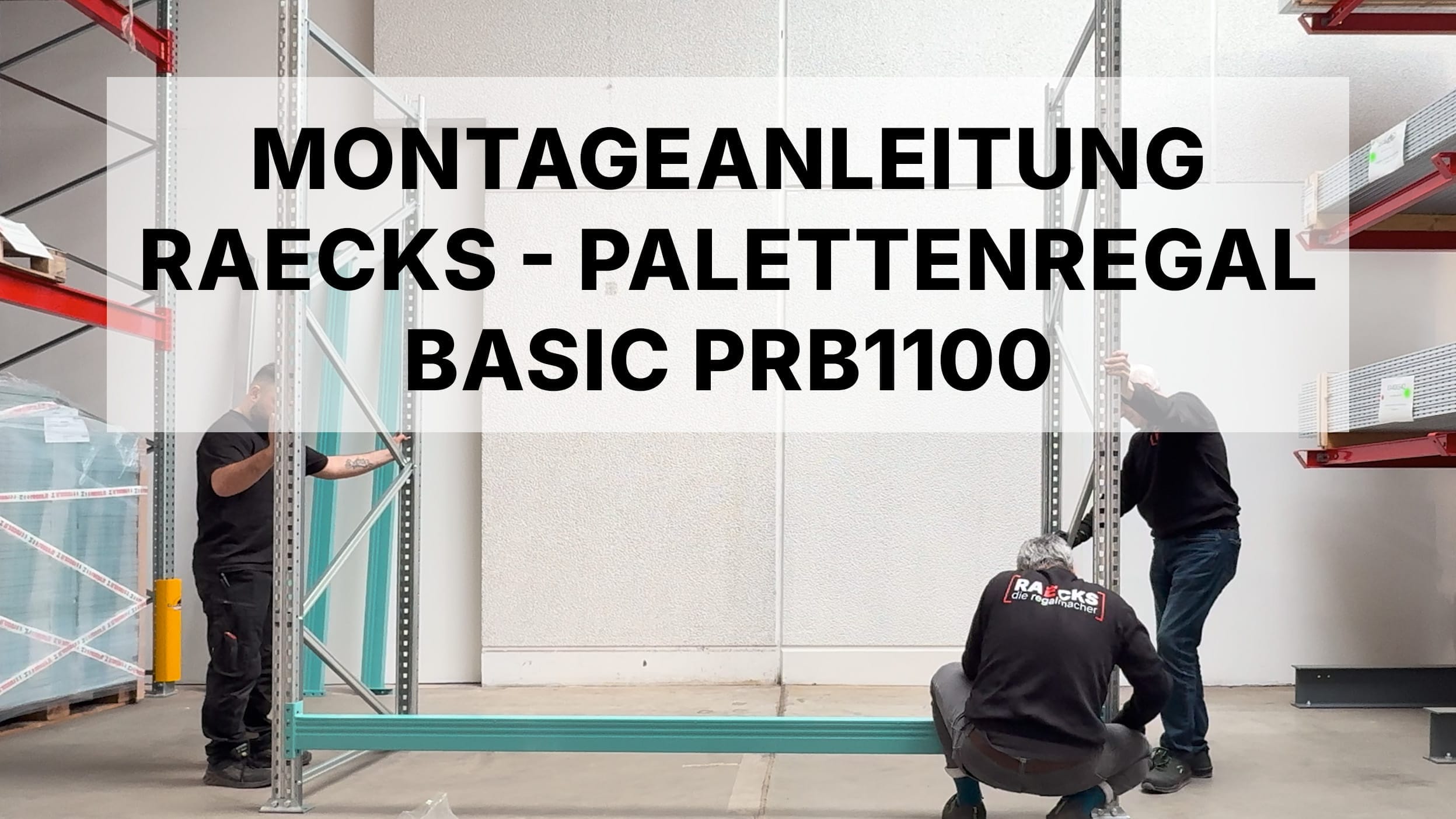 Palletstelling Basic PRB 1100, H: 2100 mm, B: , Gewicht van de pallet: 1000 kg, Palletplaatsen: